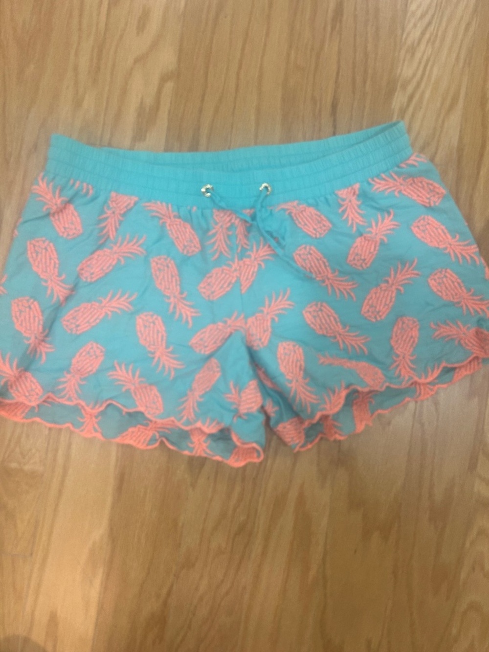Lilly Pulitzer pineapple shorts